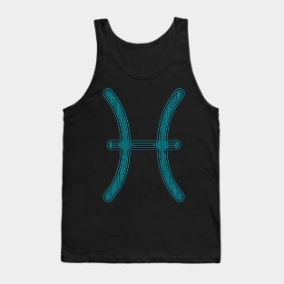 Pisces Sign Tank Top